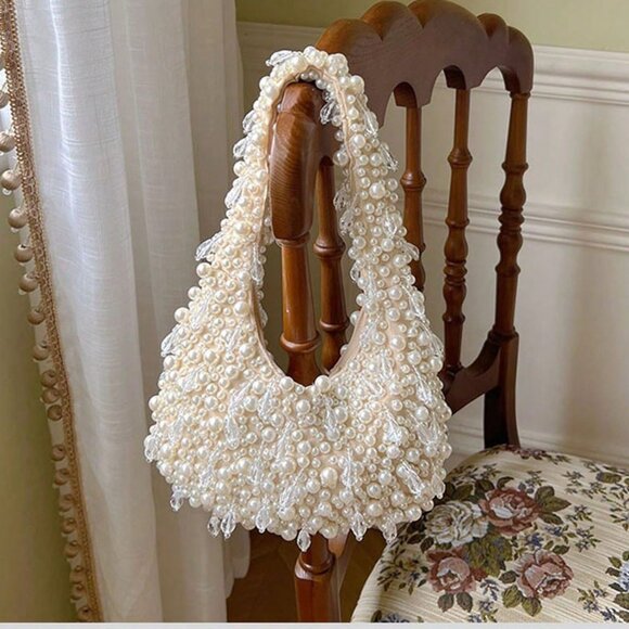 Apricot Glamorous Women's Valentine's Day Clutch - Picture 1 of 5